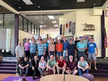 The EPHS Class of ’83 would like to thank all the people and establishments that helped make their 40th reunion so much fun.  Chuck Scott and Coffee on the Rocks, Rocky Mountain Transit, Rob Pieper and Poppy’s Restaurant, The American Legion and the Legion Riders, the Mountain Town Rockers, Brian Lund and the Estes Park School District staff.  Also, special thanks to Grace Stephens and MaryAnn Varanka-Martin for their guest appearance!  Over 40 classmates attended the weekend festivities from all over the US.  